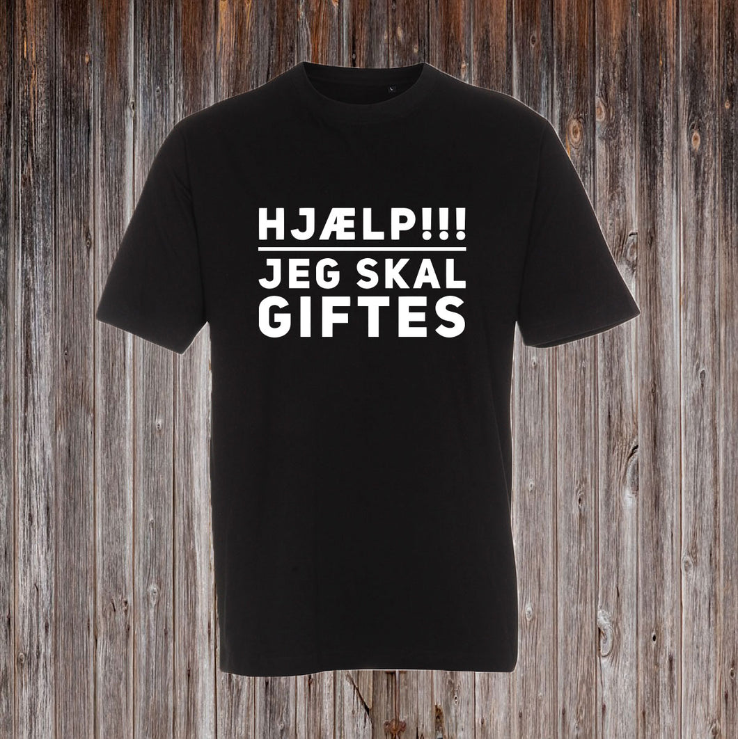 HJÆLP JEG SKAL GIFTES