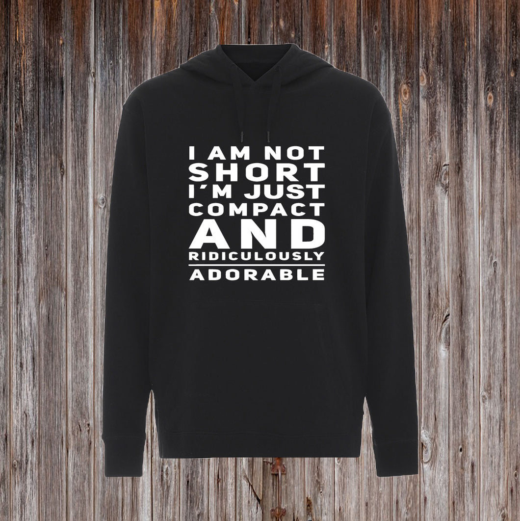 I AM NOT SHORT.