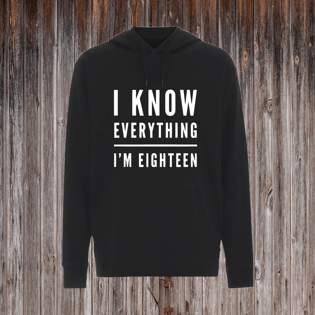 I KNOW EVERYTHING.