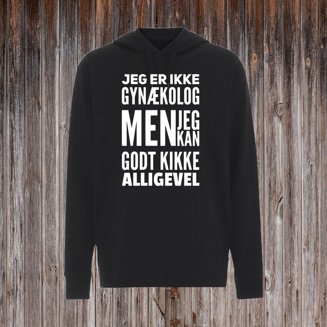 JEG ER IKKE GYNÆKOLOG.